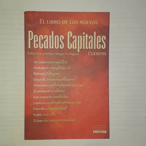 El Libro De Los Nuevos Pecados Capitales Sergio S. Olguin