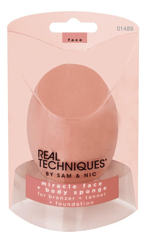 Real Techniques Miracle Face + Body Esponja Para Maquiagem