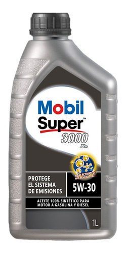 Aceite Mobil Super 3000 5w-30 Bidón De 1 Litro