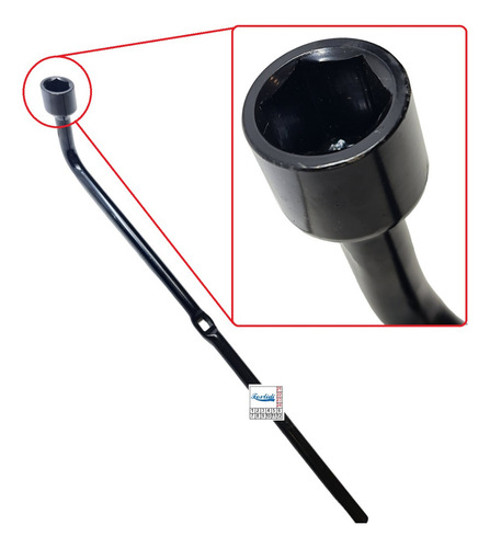 Llave de rueda en forma de L para Ford Ranger - EB3C17032aa