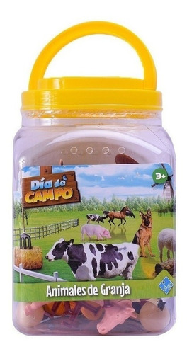 Animales De La Granja Dia De Campo 22 Piezas Art 7291