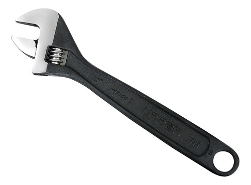 Llave Ajustable 25.4 Cm Negro Acero Inoxidable Urrea