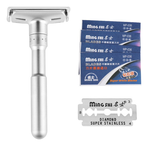 Maquinilla De Afeitar Safety Razor Con 5 Cuchillas, Herramie