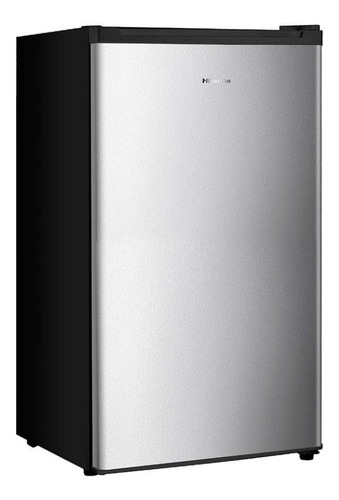Imagen 1 de 4 de Refrigerador frigobar Hisense RR33D6ALX silver 92L 115V
