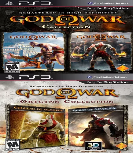 God of war Origins Collection - Jogo PS3 Midia Fisica