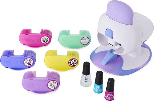 Maker Cool, Go Glam Nail Salon Stamper Para Manicura Y Pedic