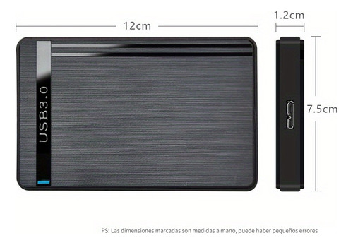 Jeeyee Carcasa De Disco Duro Caja Case Externo Portátil Usb