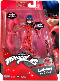 Miraculous Figura Articulada 13 Cm Con Acc. Muñeca Tictoys