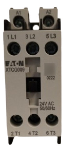  Contactor Tripolar 4 Kw Ac3 9 A Bob: 24 Vca