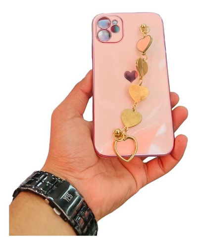 Funda Protector Cadena Compatible Para iPhone 11