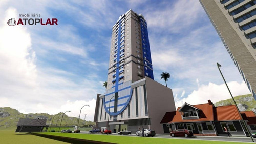 Apartamento Com 2 Dormitórios À Venda, 71 M² - Meia Praia - Itapema/sc - Ap1619