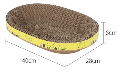 Cat Scratching Pad Nest Cat Scratcher Para Kitty Gatito M