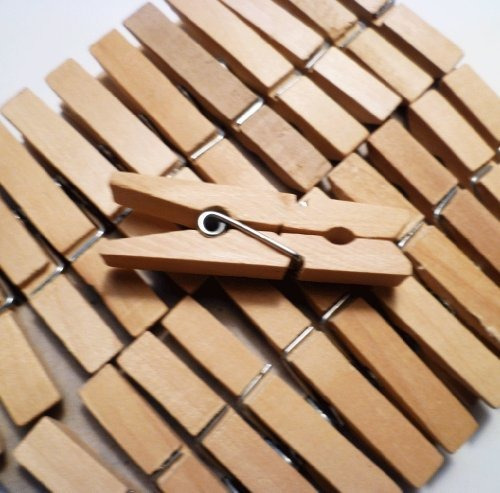 Sturdy Small Craft Clothespins 1 3/4  - 48 / Pkg
