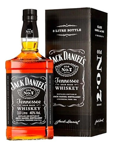 Botellon Whisky Jack Daniels N7 X3000cc