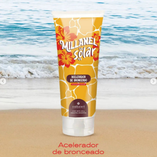 Acelerador De Bronceado Aceite De Zanahoria Millanel 200g