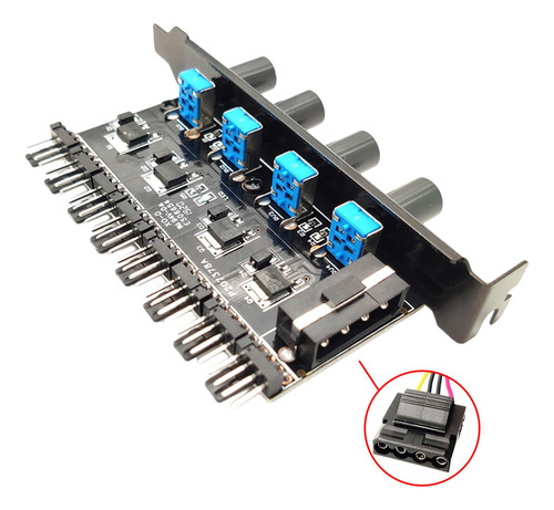 2 Caja De Ordenador De 1 A 3 De 8 Vías, Concentrador De