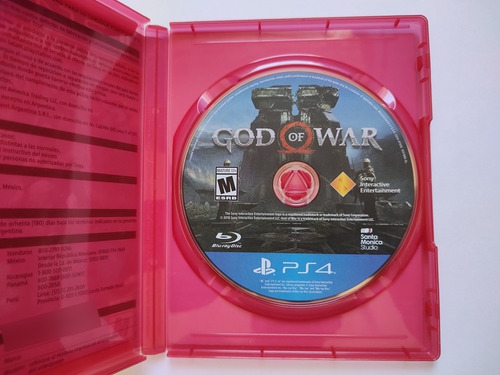 God Of War 2018 Playstation Hits Original Para Ps4 Físico (Usado)