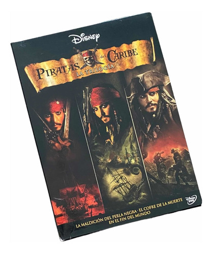 Películas Dvd La Trilogía Los Piratas Del Caribe + Regalo