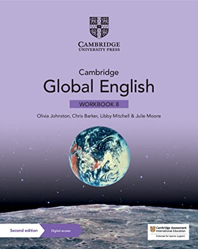 Cambridge Global English 8 - Learner's Book With Digital, De Johnston, Olivia ; Barker, Chris & Mitchell, Libby. Editorial Cambridge University Press, Tapa Blanda En Inglés, 2021
