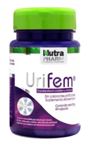 Urifem X 60 (prevención Infección Urinaria)