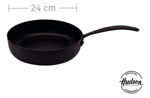 Sartén De Aluminio Negra Antiadherente Total Black 24 Cm