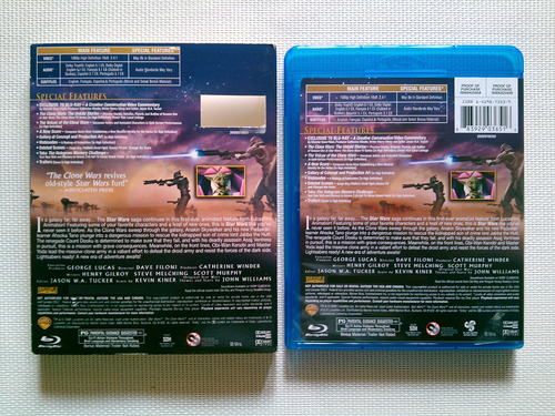 Star Wars - The Clone Wars / Combo + Slipcover Lenticular (Usado)