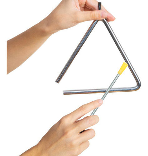 Juego De Instrumentos Musicales Triangulares De Percusión Ma