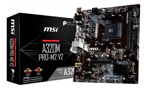 Motherboard Msi A320m Pro-m2 V2 Socket Am4 