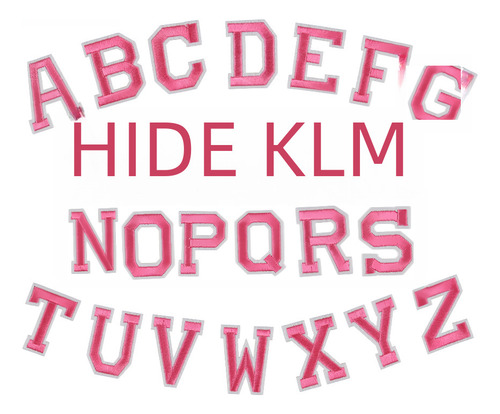 Yellow Letter * Single Letter (note Required) - 26 Colored