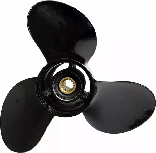 Imagem 1 de 3 de Hélice Mercury/yamaha 75-90-115-125hp 2t 4t 12.3/4 X 23