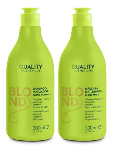 Kit Blond Matizador Quality Cosméticos