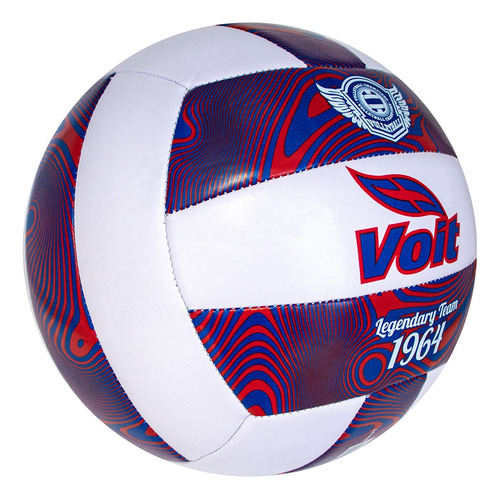 Voit Vb64 Balón De Voleibol No.5 Playa Azul/rojo