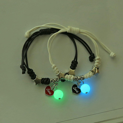 2x Pulsera Pulsera De Amigo Accesorio Pulsera De Encanto