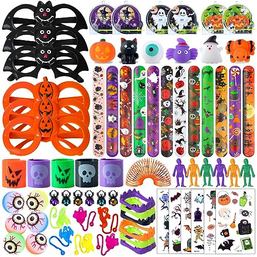 72 Piezas De Favores De Fiesta De Halloween Niños, Jug...