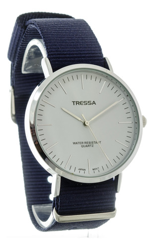 Reloj Tressa Malla Nato Hombre Megatime Garantia