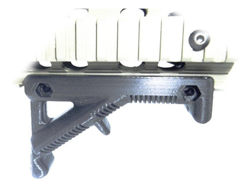 Imagem 9 de 9 de Front Grip Foregrip Angular Medio 20mm Airsoft - 3dga