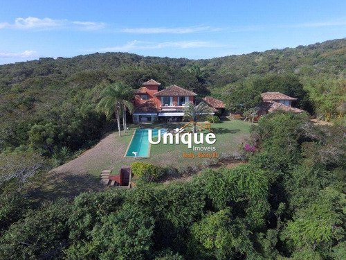 Imagem 2 de 30 de Magnífica Mansão À Venda, Manguinhos, Búzios. - Ca0178