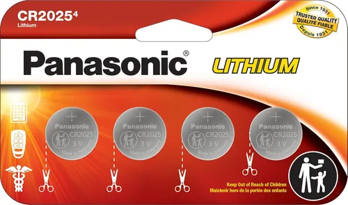 Panasonic Cr2025 - Pilas De Botón De Litio De 3 V De Larga D