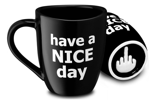 Divertida Taza De Cafe Decodyne Have A Nice Day, Divertid...