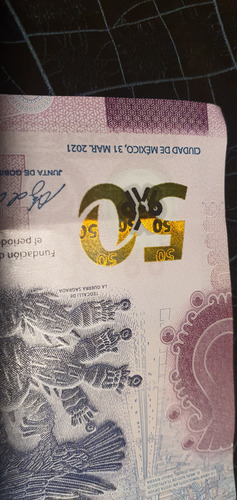 Billete $50 Serie Ab