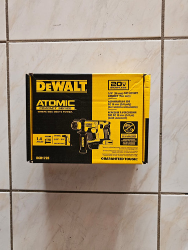 Rotomartillo Dewalt Dch172b 20v 5/8 Solo Herramienta