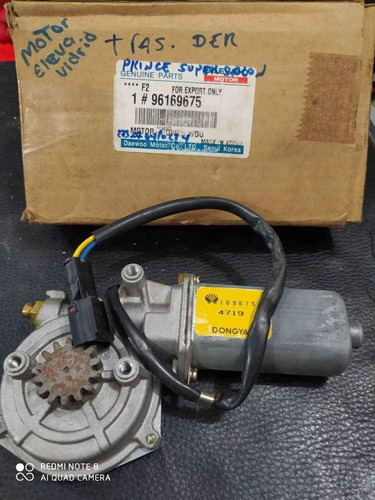 Motor Elevavidrios Trasero Derecho Daewoo Princes Salon