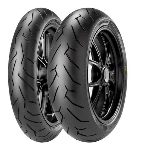 Par Pneu Pirelli Rosso 2 120/70zr17 + 190/55r17 S1000 Rr/xr