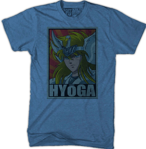 Caballeros De El Zodiaco Playera Hyoga Rott Wear