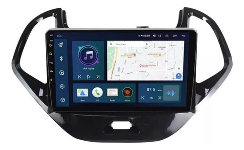 Estéreo De Pantalla 9' Android 10 Ford Figo 2013-2018 Gps Bt