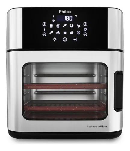 Fritadeira Air Fryer Philco PAF16A 4 Em 1 Painel Digital 16l