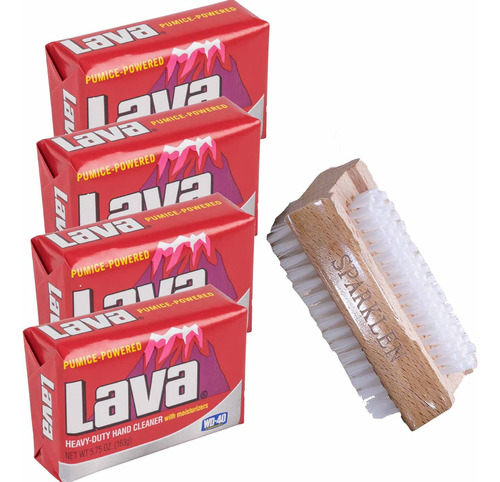 Lava Jabon Limpiador De Manos Resistente Con Humectantes, 4 