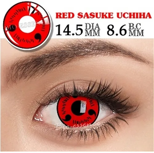 Lentes de contacto uchiha hot sale