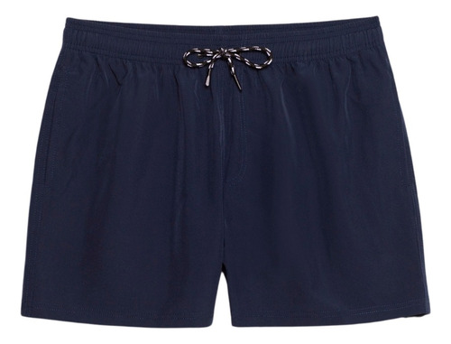 Short Boardshort Parka Spandex Navy