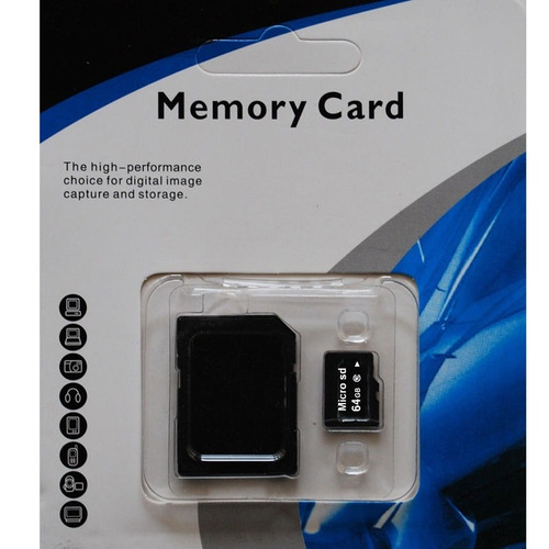 64 Gb-clase-10-micro-sd-sdhc-memory Card-tf-flash-adaptador